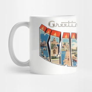 Greetings from Keansburg New Jersey Mug